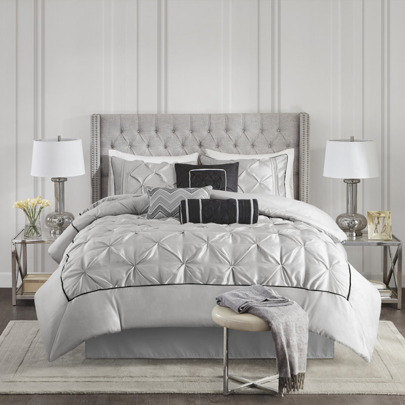 Mercer41 Celino 7 Piece Tufted Comforter Set & Reviews Wayfair